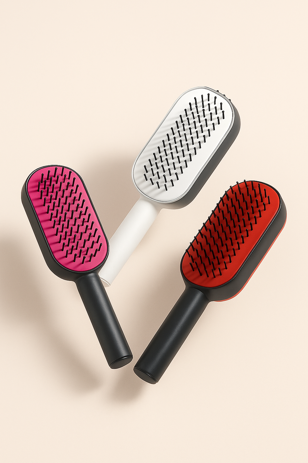 Self Cleaning HairBrush